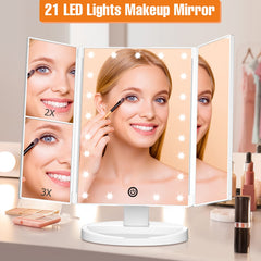 FASCINATE Miroir pliant 2x, vue détaillée du visage