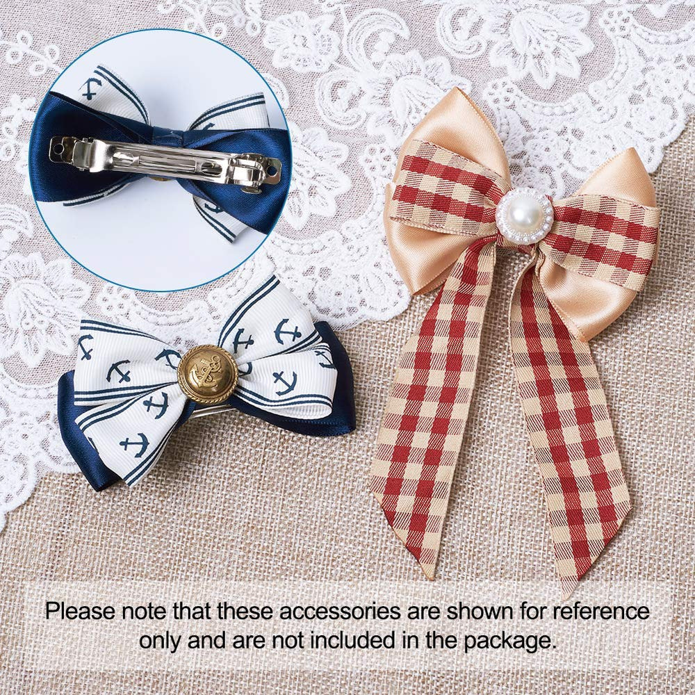 FASHEWELRY lot de 100 barrettes en fer, pratique pour projets.