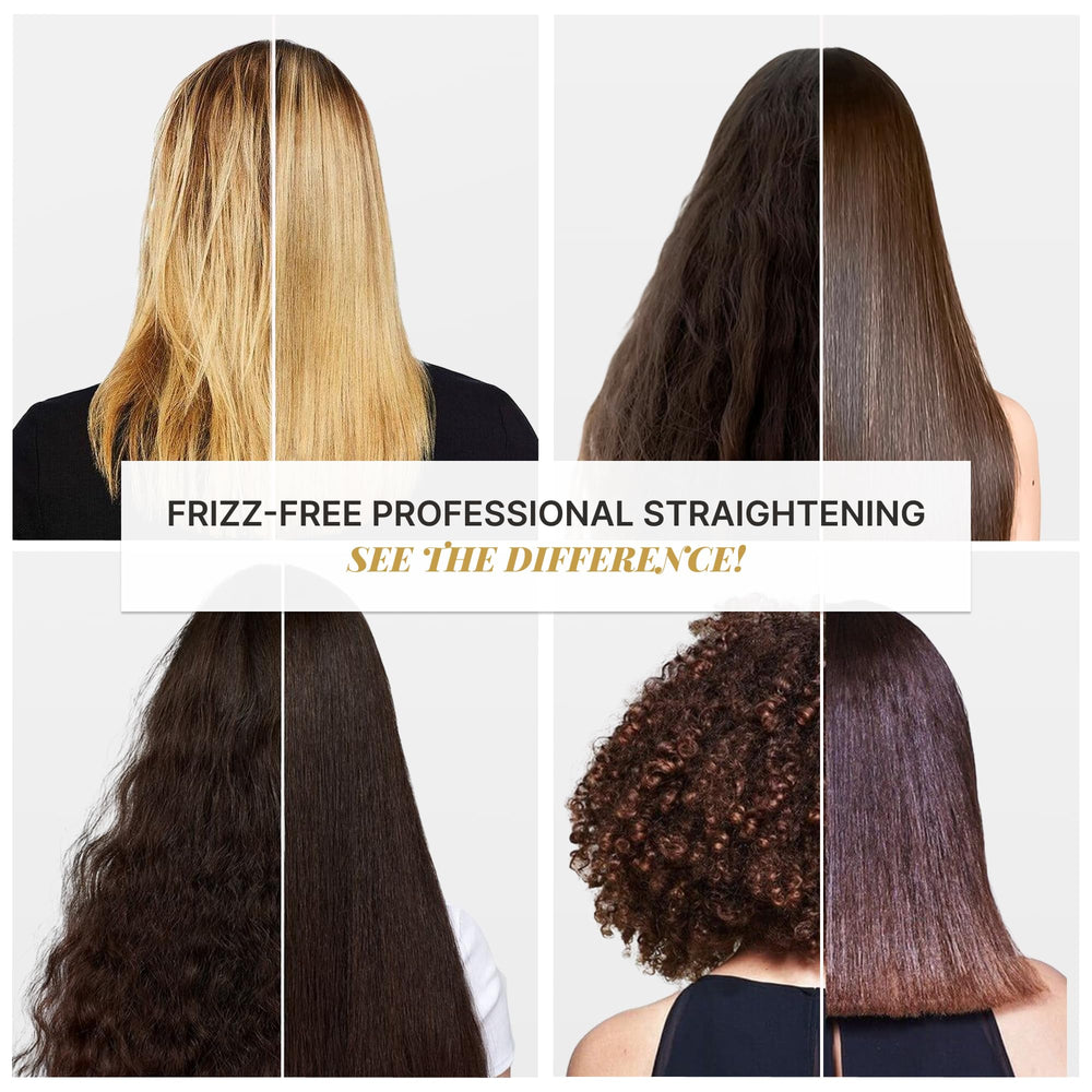 Fashion Gold Keratine: cheveux lisses et brillants grâce au soin.