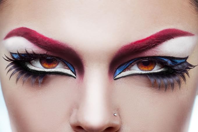 Fashionwu crayon yeux blanc – définition des cils pour maquillage de personnage.