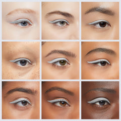 Fashionwu crayon yeux blanc – usage multiple pour ligne des yeux, fards et éclat.