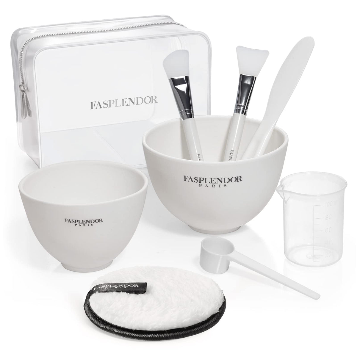Fasplendor bols en silicone pour mélanger un masque facial en douceur