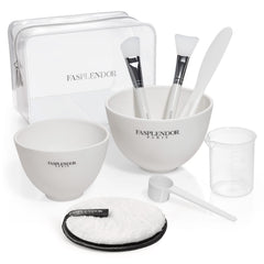 Fasplendor bols en silicone pour mélanger un masque facial en douceur