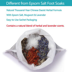 Fasplendor relaxation-pieds epsom herbes armoise lavande soulage fatigue