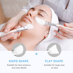Spatule Fasplendor pour étaler uniformément le masque sur le visage