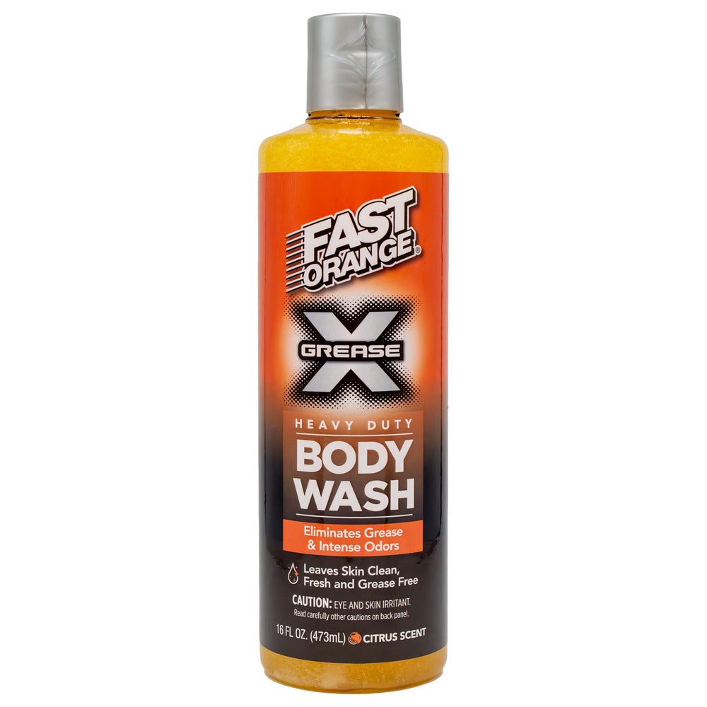 Fast Orange Grease X, bouteille d’application pour nettoyage intensif des graisses.