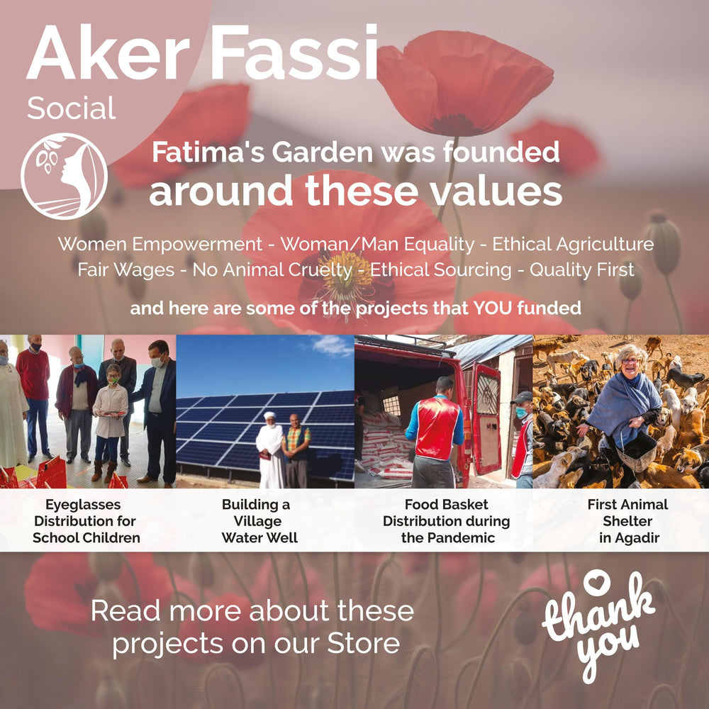 Fatima's Garden Poudre Aker Fassi: option beauté naturelle pour DIY.