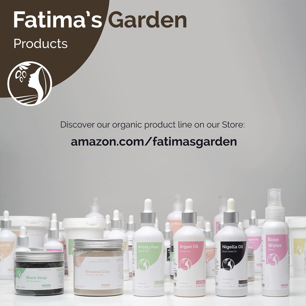 Savon noir Fatima's Garden en pâte argan, format 250 g.