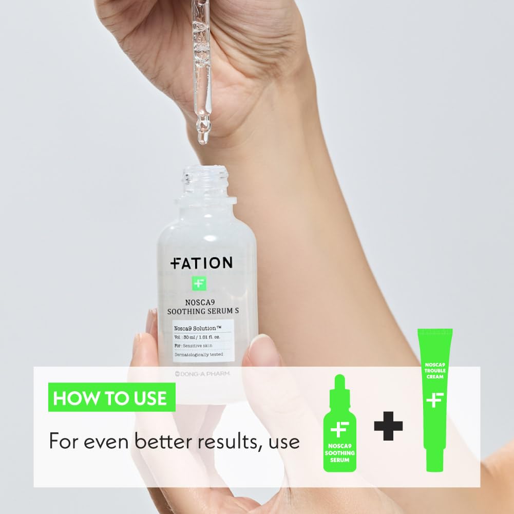 Sensation apaisante après application sur le visage