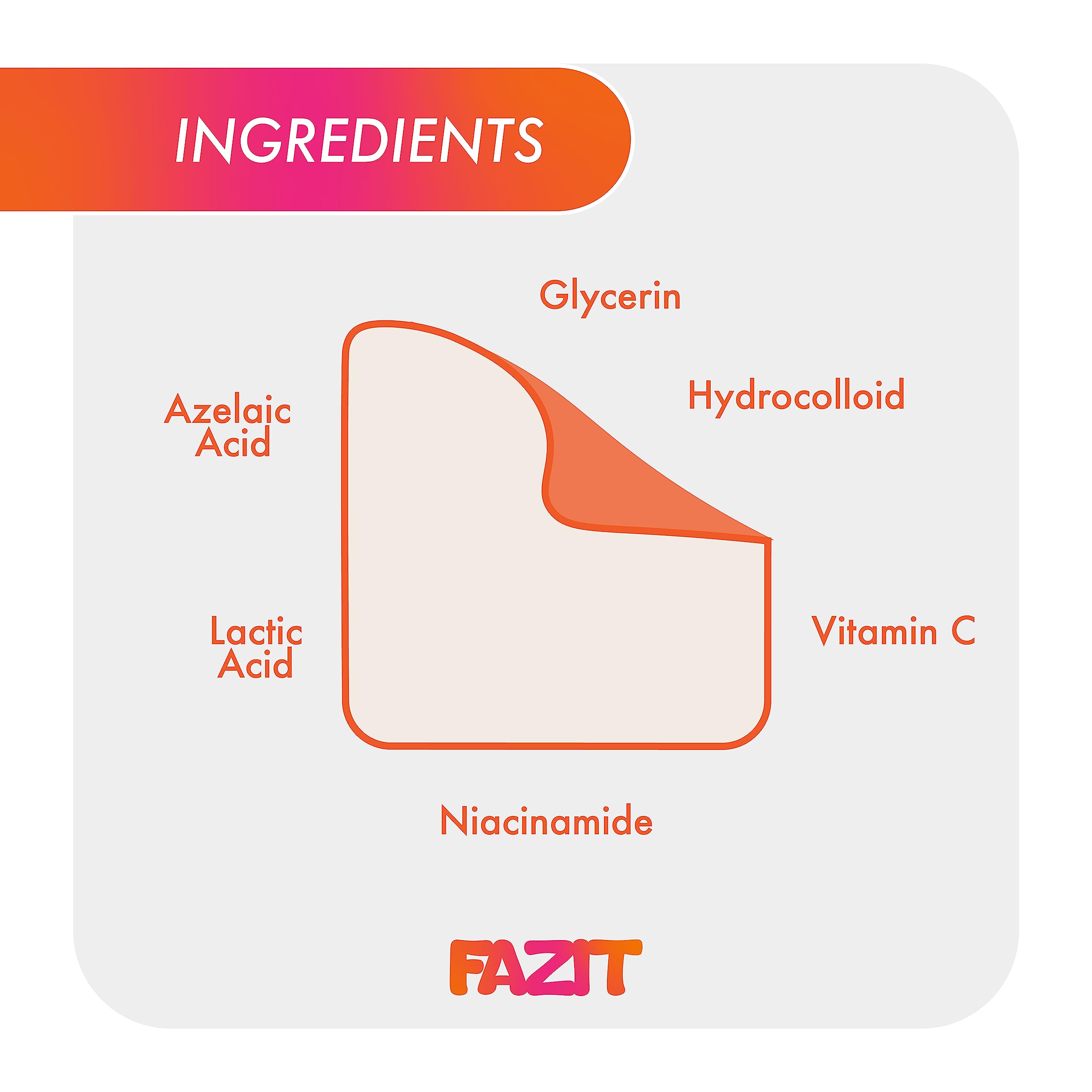 Patch hydrocolloïde Fazit absorbe le sébum et les impuretés.