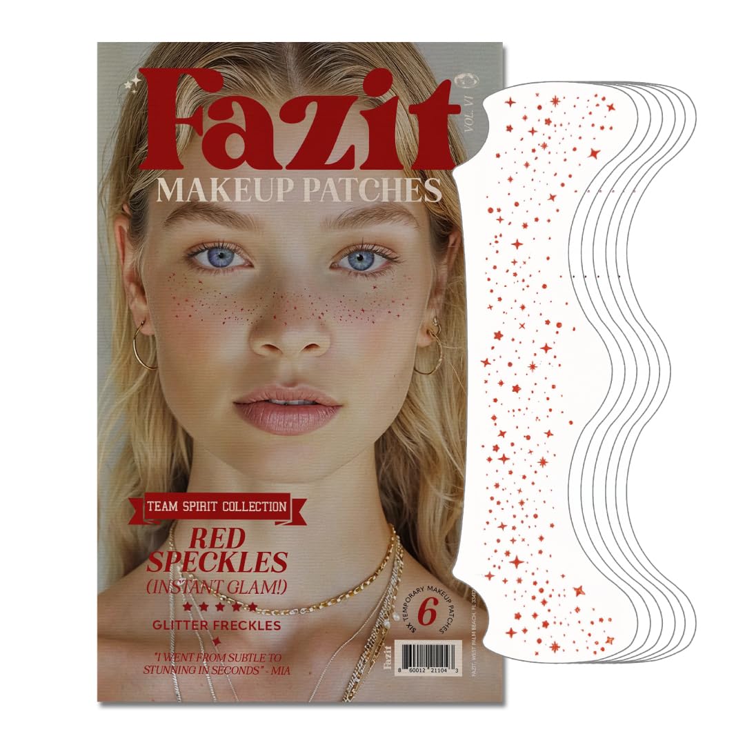 Patches Fazit points rouges pour un teint lumineux et ludique.