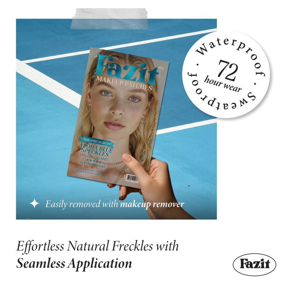 Accessoires Fazit paillettes visage pour maquillage tendance et festif.