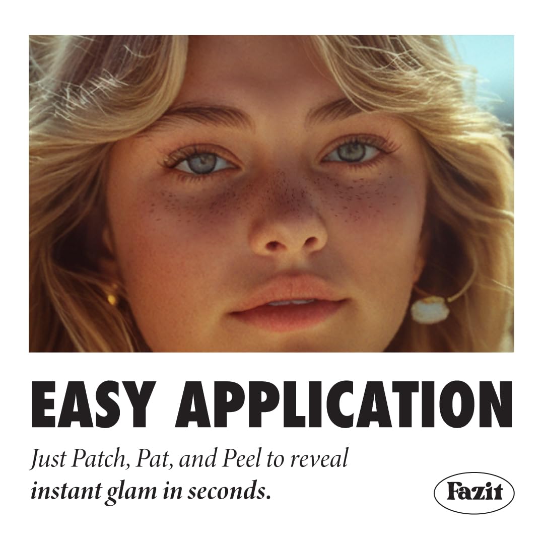 Patch Fazit application facile, gestes rapides pour un look.