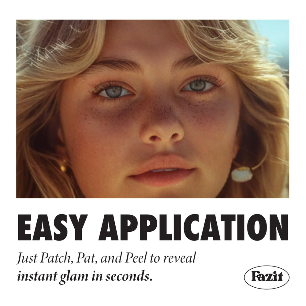 Patch Fazit application facile, gestes rapides pour un look.