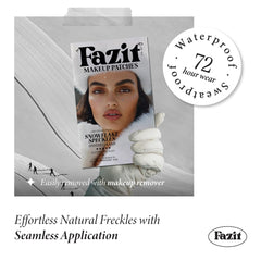 Patchs Fazit flocons de neige pour occasions festives et sorties nocturnes.