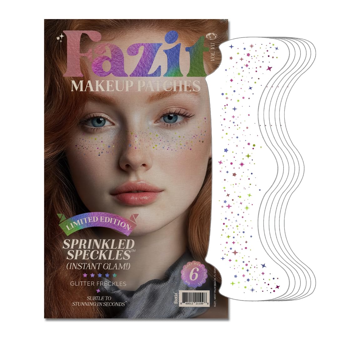 Patch Fazit pétillants application-visage facile pour un look unique