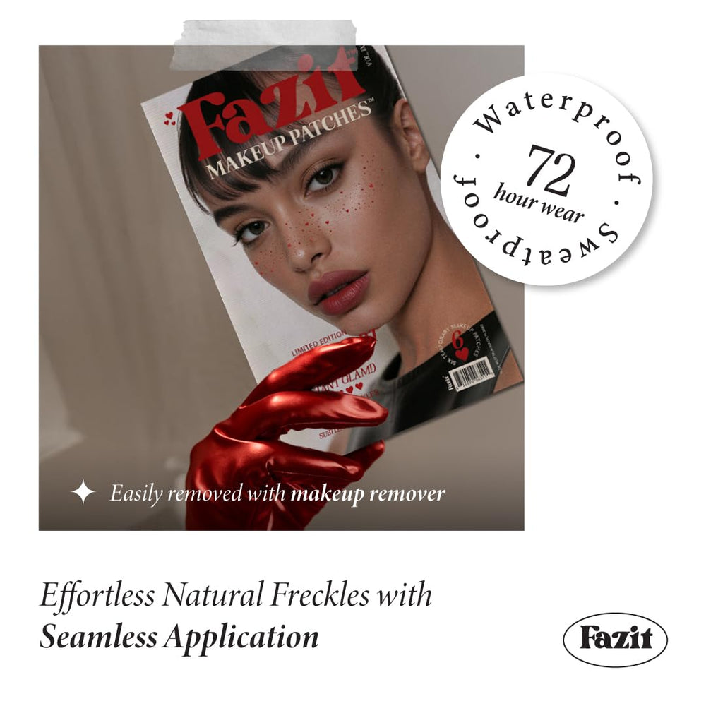 Fazit Sweetheart Speckles patch for festival looks