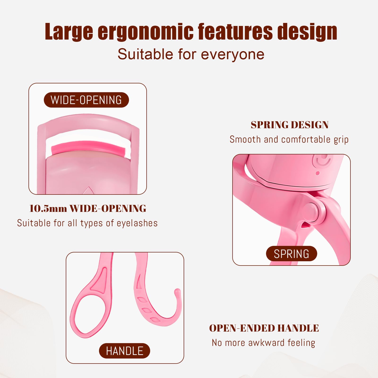 FBOMB design ergonomique assure une prise en main confortable.