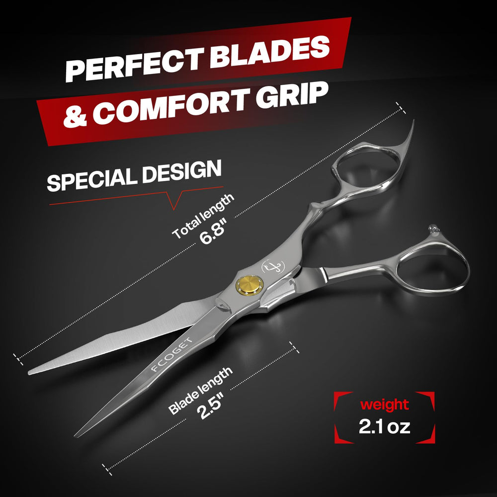 Fcoget ciseaux ergonomiques — prise en main ajustable pour un confort pro.