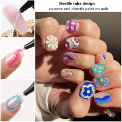 Colle gel Fcozpjk pour strass et charms faciles à fixer.