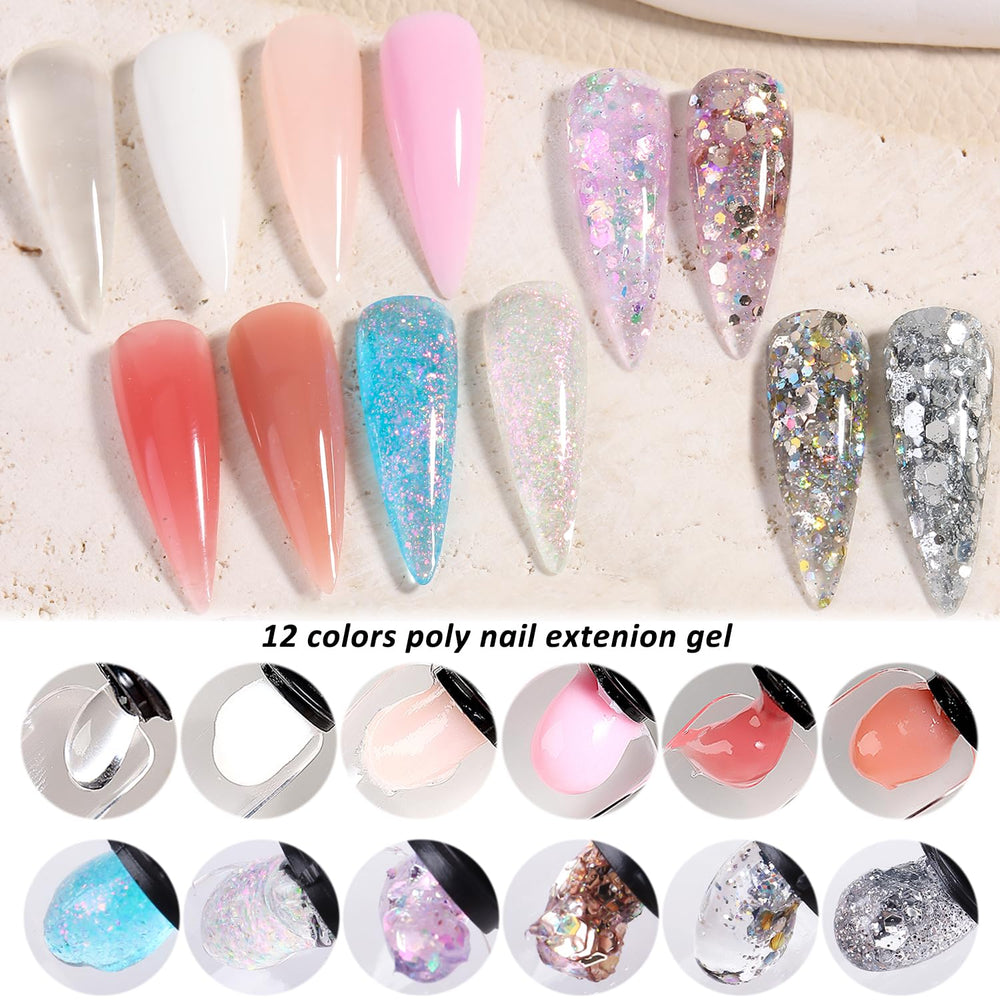 Gel poly couleur nude Fcozpjk, look discret et élégant.