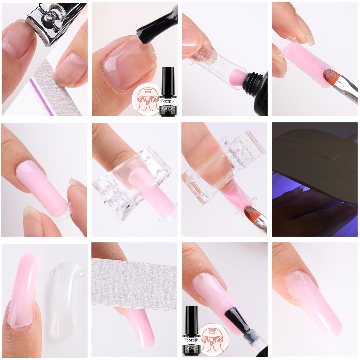 Outils et accessoires nail art Fcozpjk, kit tout-en-un.