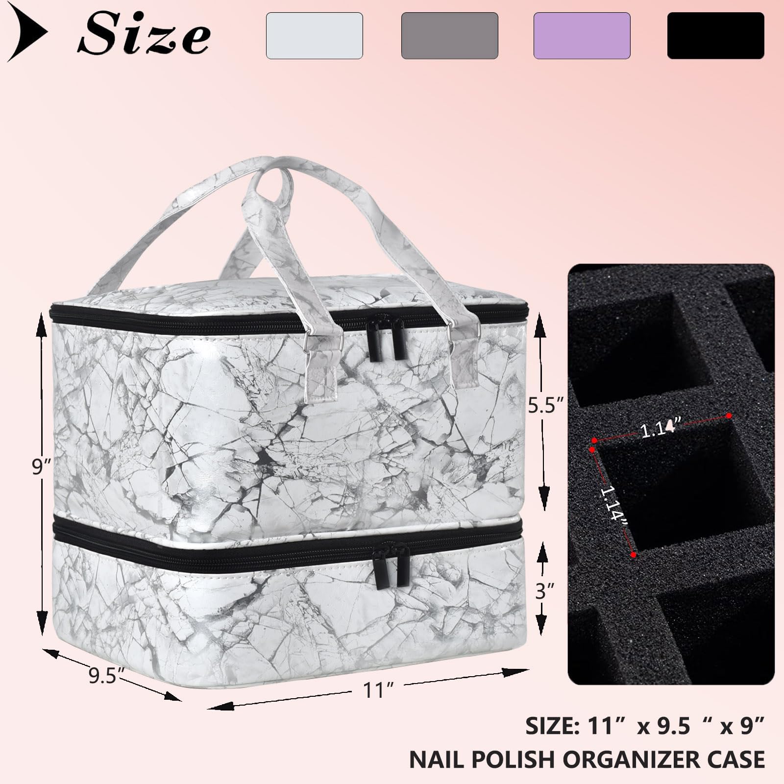 FCQQYWZ Grande capacité: loge 42 bouteilles et lampe dans un seul rangement