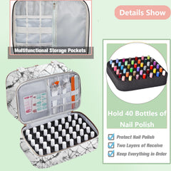 FCQQYWZ Materiau PU croisé durable protégeant le rangement à vernis.
