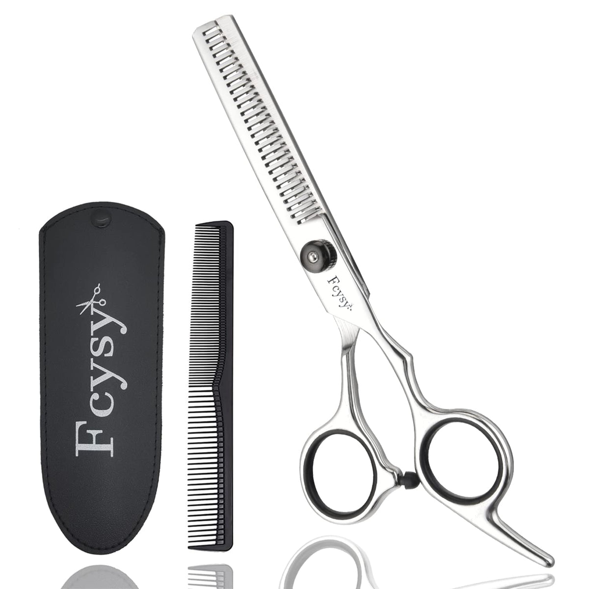 Fcysy ciseaux effilateurs cheveux 6 pouces pour texture précise