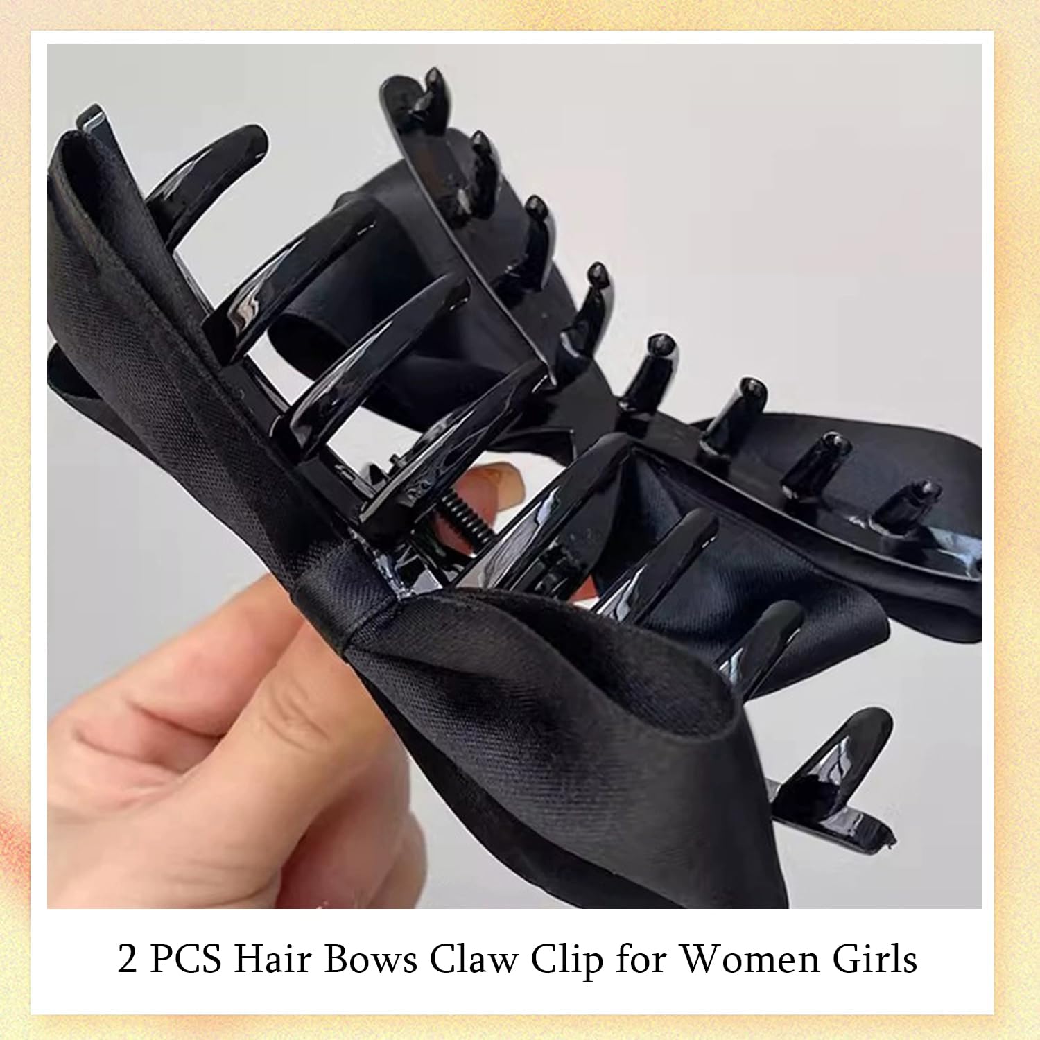 Pinces-cheveux nœud FDBJulyy idée cadeau pour une allure chic.