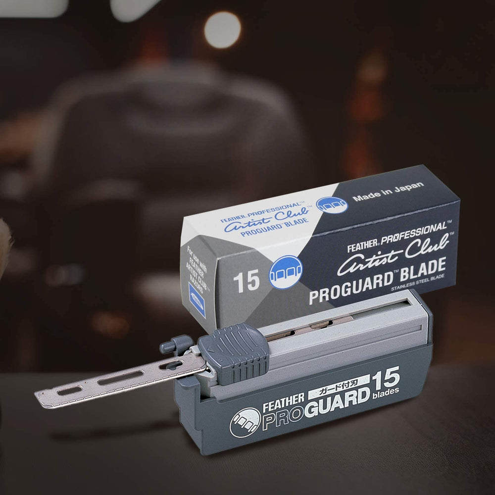 Lames en acier inoxydable Feather ProGuard, durabilité et glisse