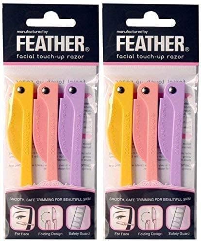 Capuchon de sécurité du rasoir Feather Flamingos, usage sûr et facile.