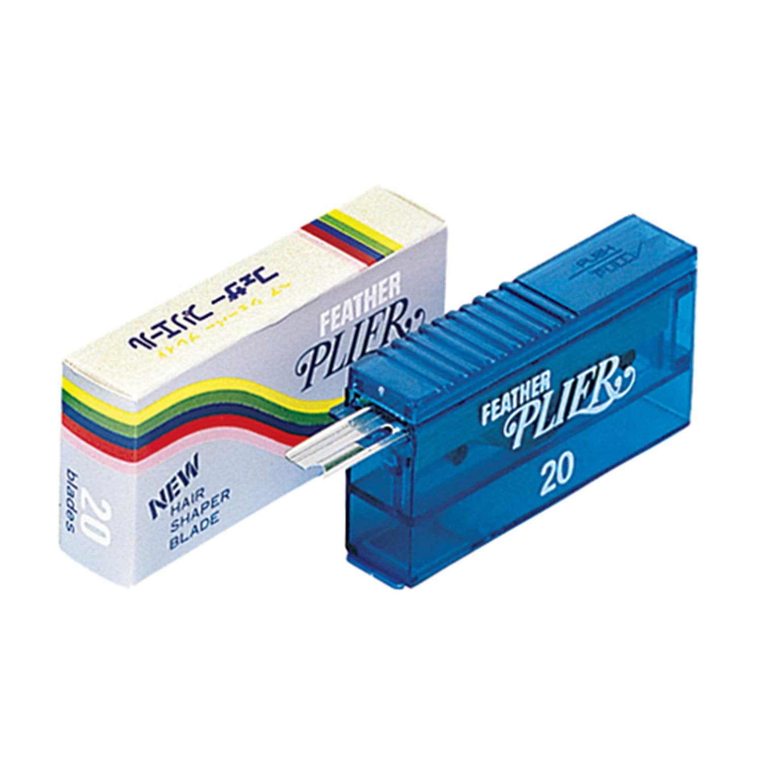 Lames Feather en acier inox – durables pour une coupe professionnelle