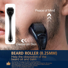 FEBOTE peigne barbe pour démêler et maîtriser la longueur.