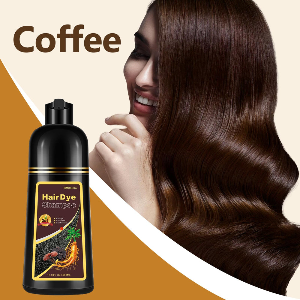 Application sans salon pour une couleur marron naturelle