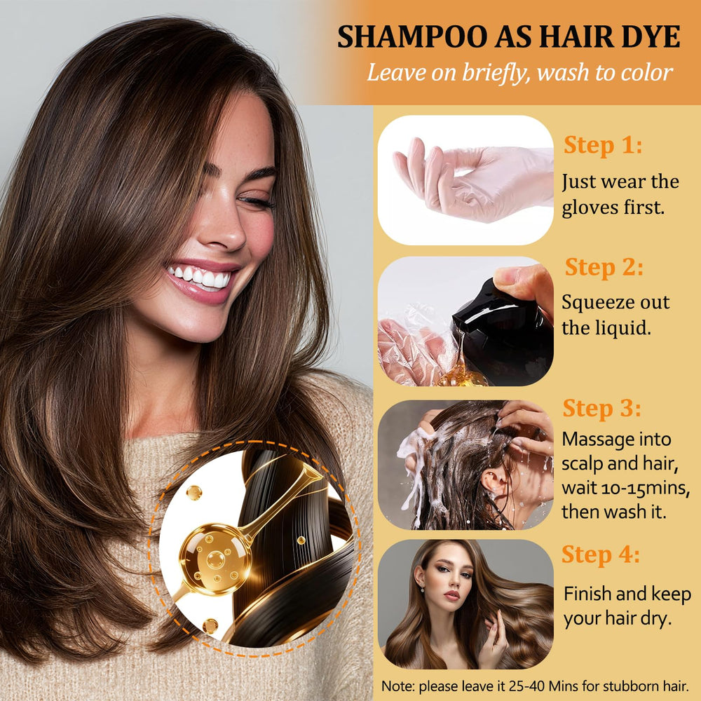 Couverture cheveux gris durable prête pour un look naturel.
