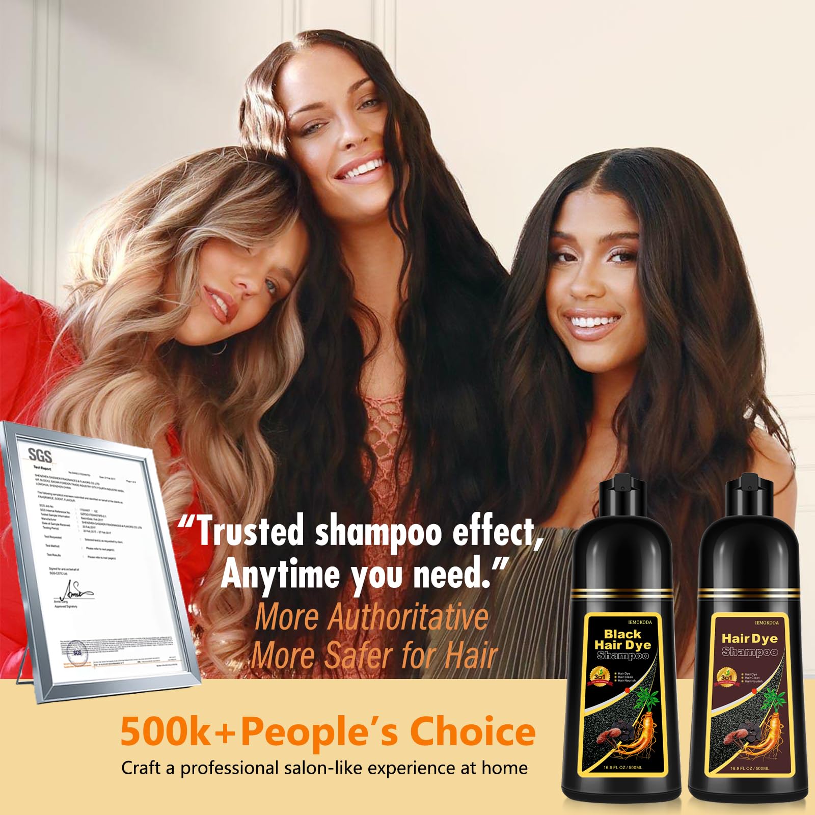 Fedulili Shampoing flacon 500 ml – économie et autonomie.