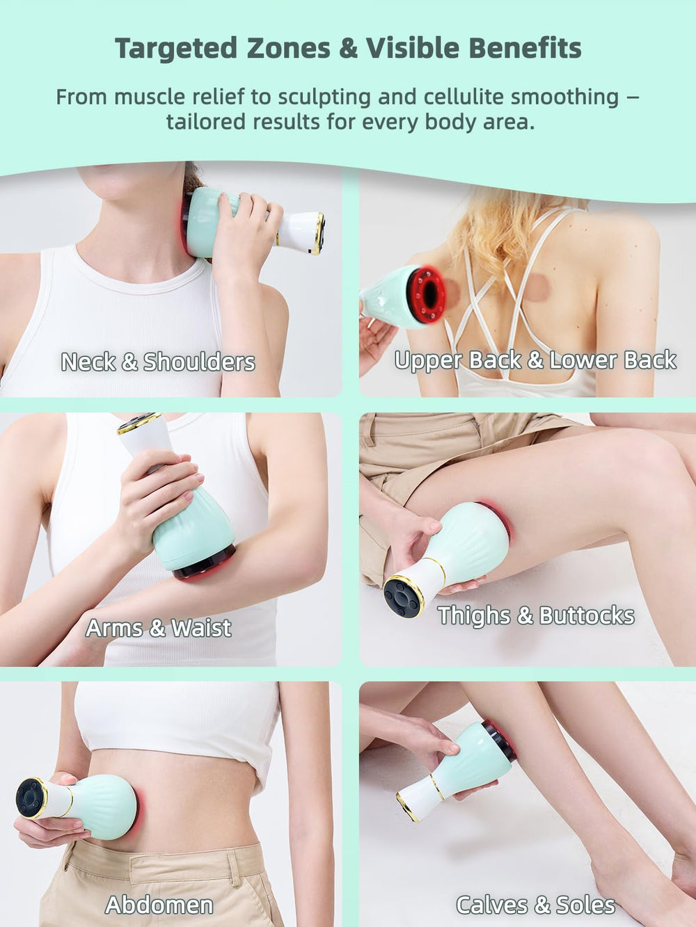FEEJOY Batterie rechargeable longue durée pour sessions multiples