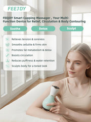 FEEJOY Thérapie impulsions et chaleur pour muscles et peau