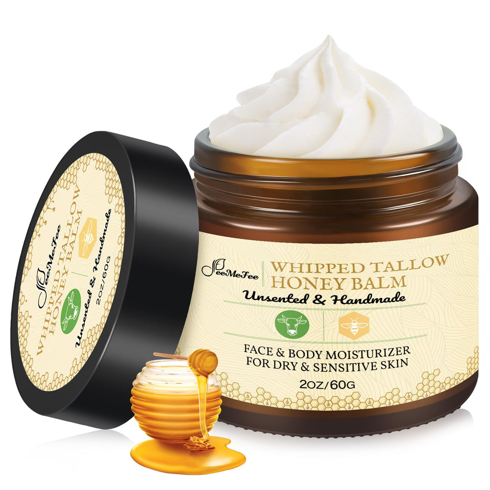 FeeMeFee beurre de boeuf pour le visage, mousse légère et agréable à appliquer.