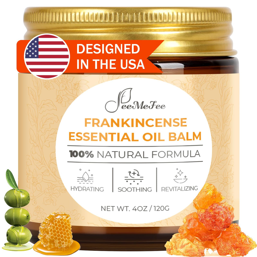 Baume FeeMeFee encens pot-4oz, hydratation durable.