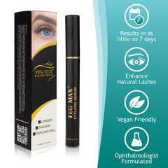 Gros plan sur le sérum FE G Max ciblant les cils