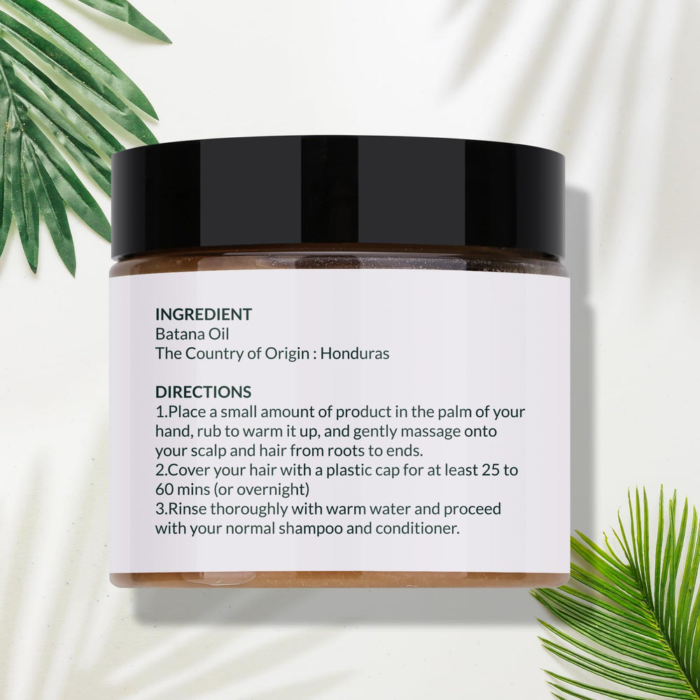 Routine capillaire simple pour cheveux plus forts avec FEIBTH Batana.