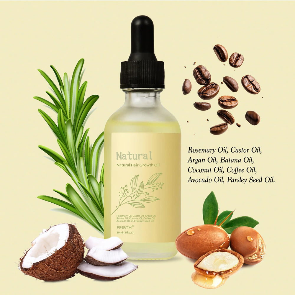 FEIBTH oil dropper ready for precise scalp application and targeted care.