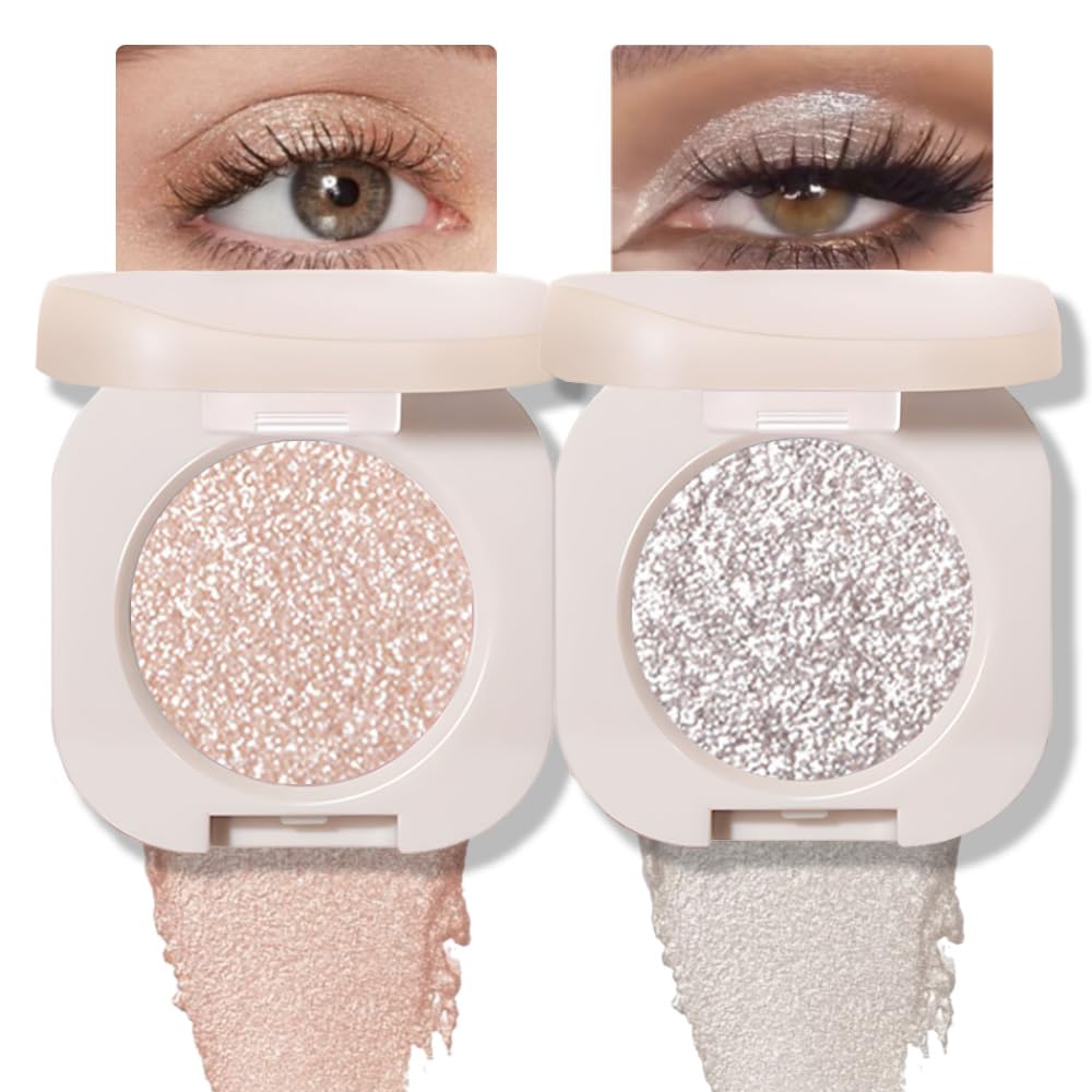 FeiCuiYun palette yeux paillettes brillantes pour un regard lumineux