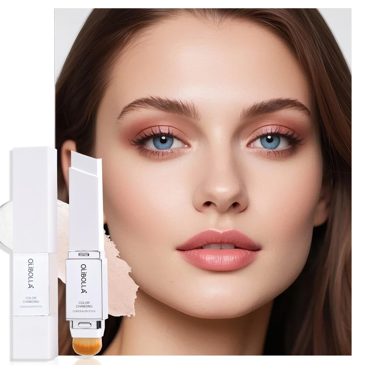FeiCuiYun bâton fond de teint changeant, s'adapte à la peau pour un fini naturel.
