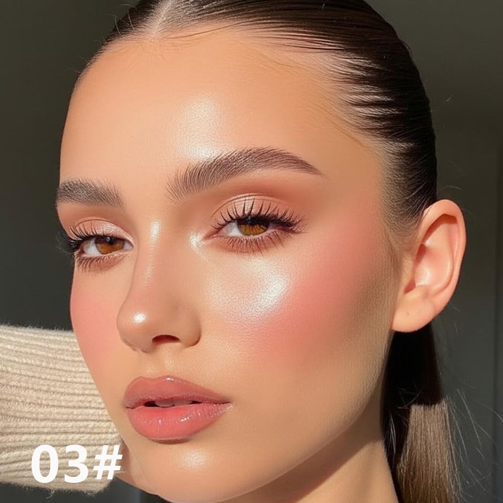 Fard FeiCuiYun 2 en 1 bronzer et blush offre chaleur et douceur.