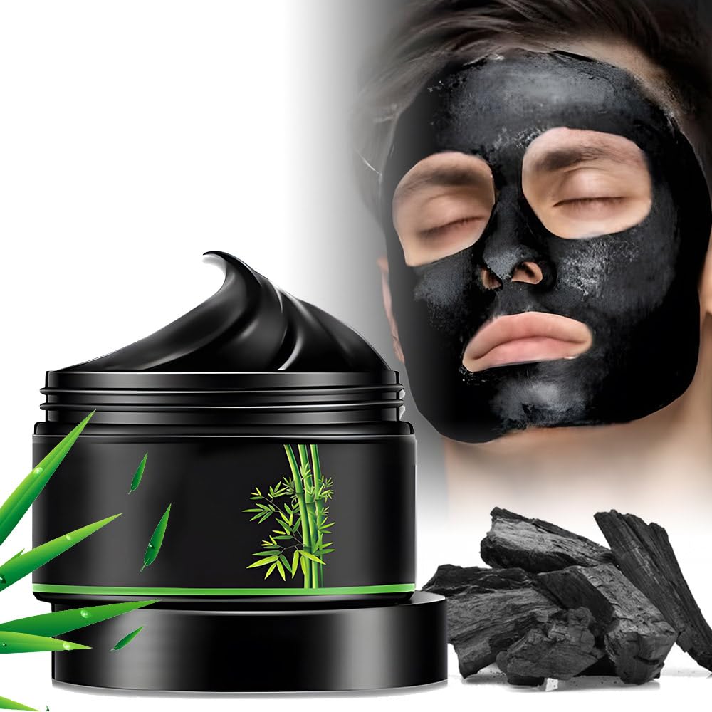 FeiCuiYun Charbon Noir Masque Visage: emballage élégant et pratique pour votre routine.
