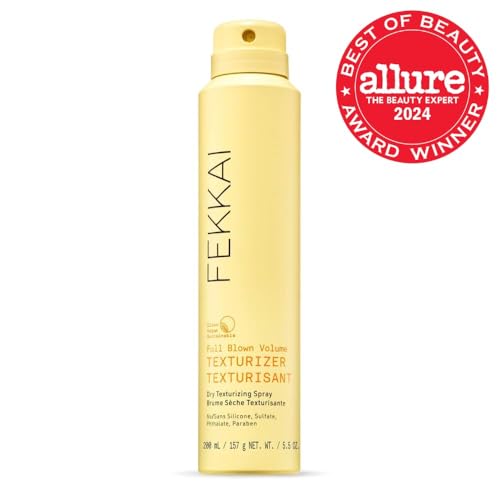 FEKKAI Full Blown Volume Texturizer : embout spray facilitant une application rapide et régulière.