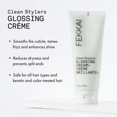 Texture légère de Fekkai prête à être appliquée pour cheveux lisses.